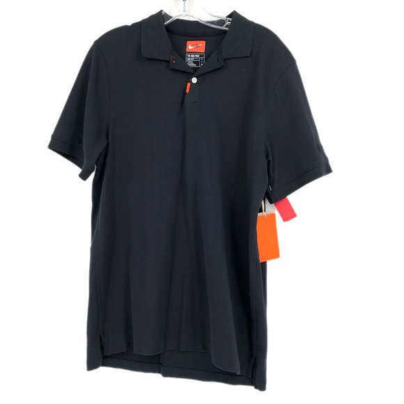 Nike Black Classic Polo Shirt | Versatile for Any Occasion - Picture 1 of 4